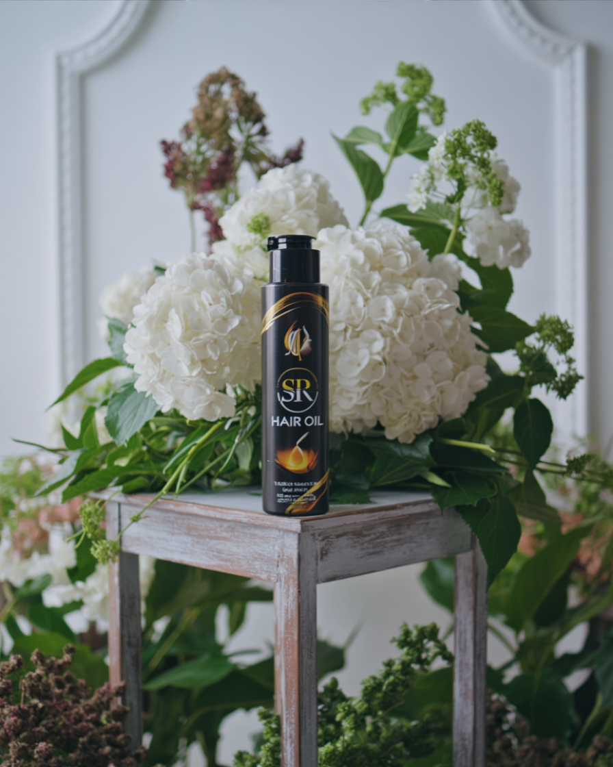 SR Herbal Hair Oil – Natural Hair Growth & Scalp Nourishment Oil